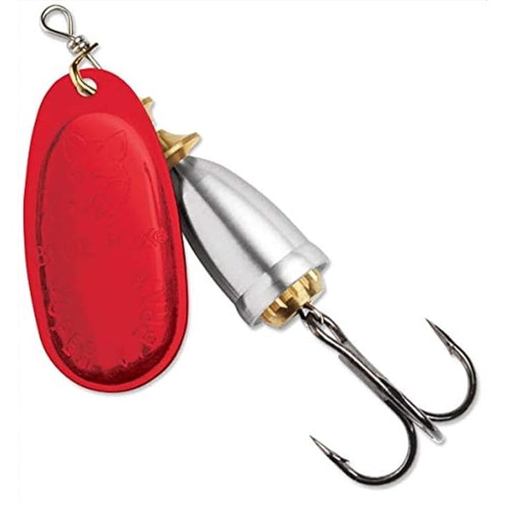 Blue Fox Bleeding Silver Classic Vibrax Spinner